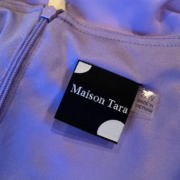 Lavender Plus Size Ruffled Dress - Picture 5 of 7